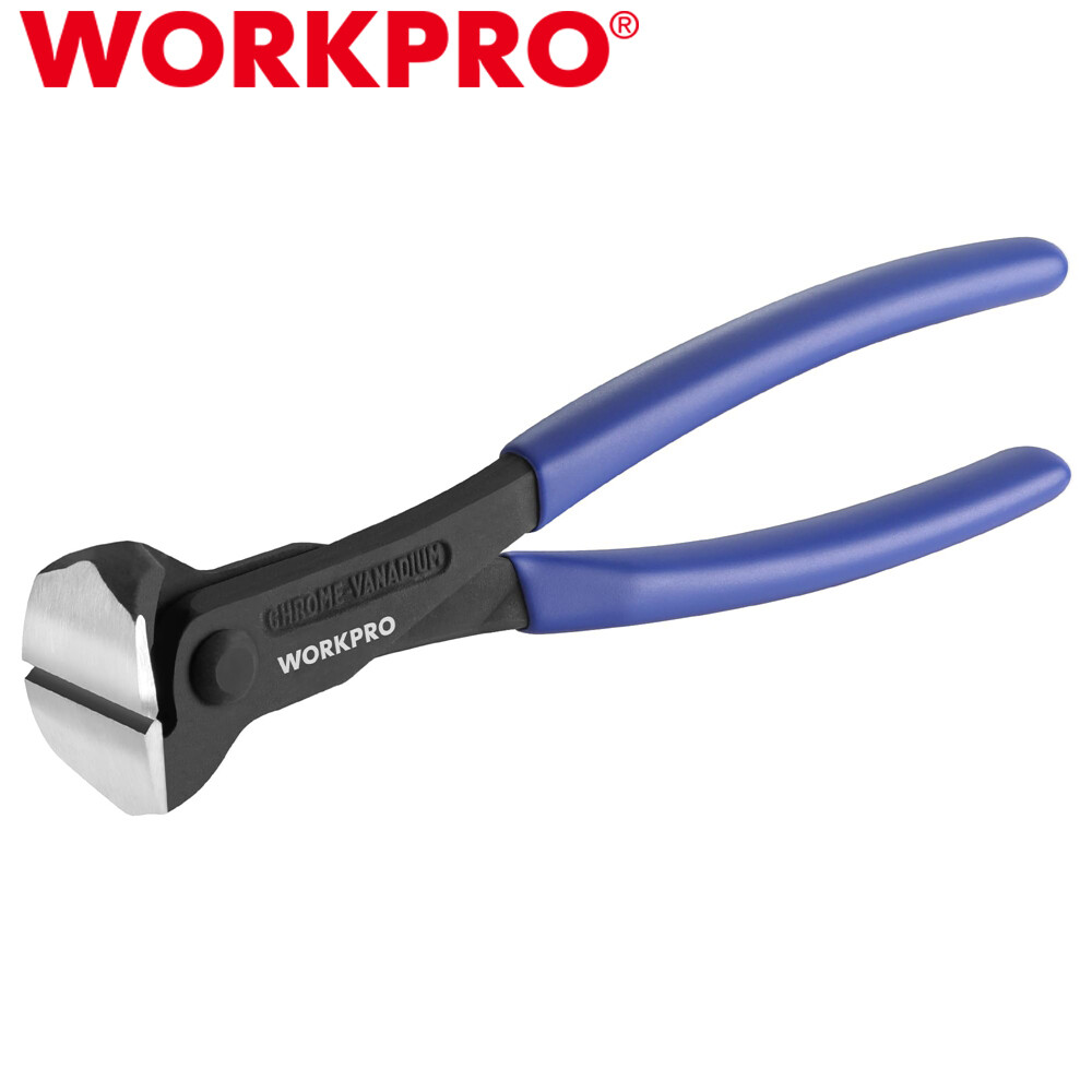 WORKPRO 8inch Nail Puller End Cutting Plier High Leverage End Cutting Nipper NEW