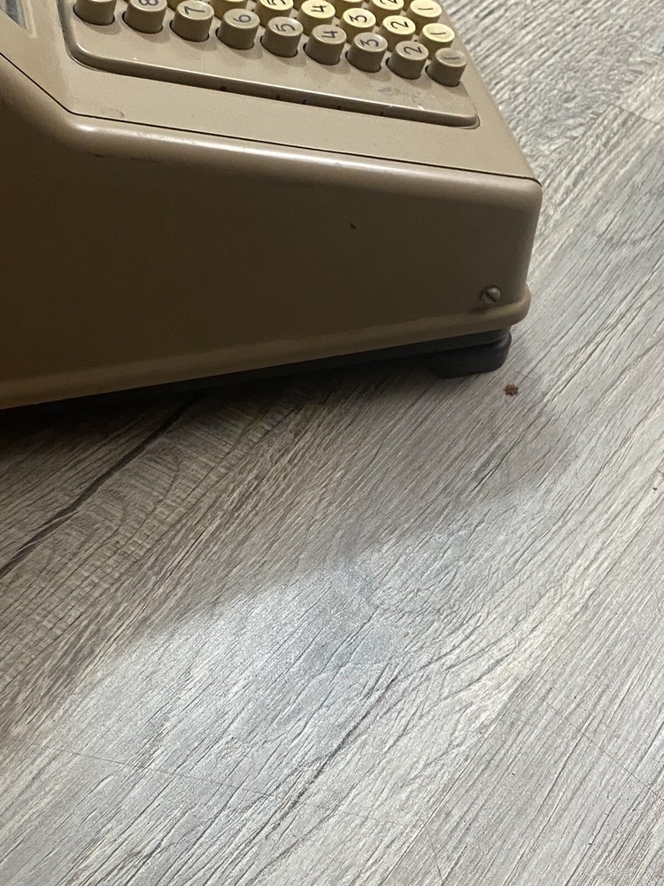Vintage ncr adding machine 154-2-77x