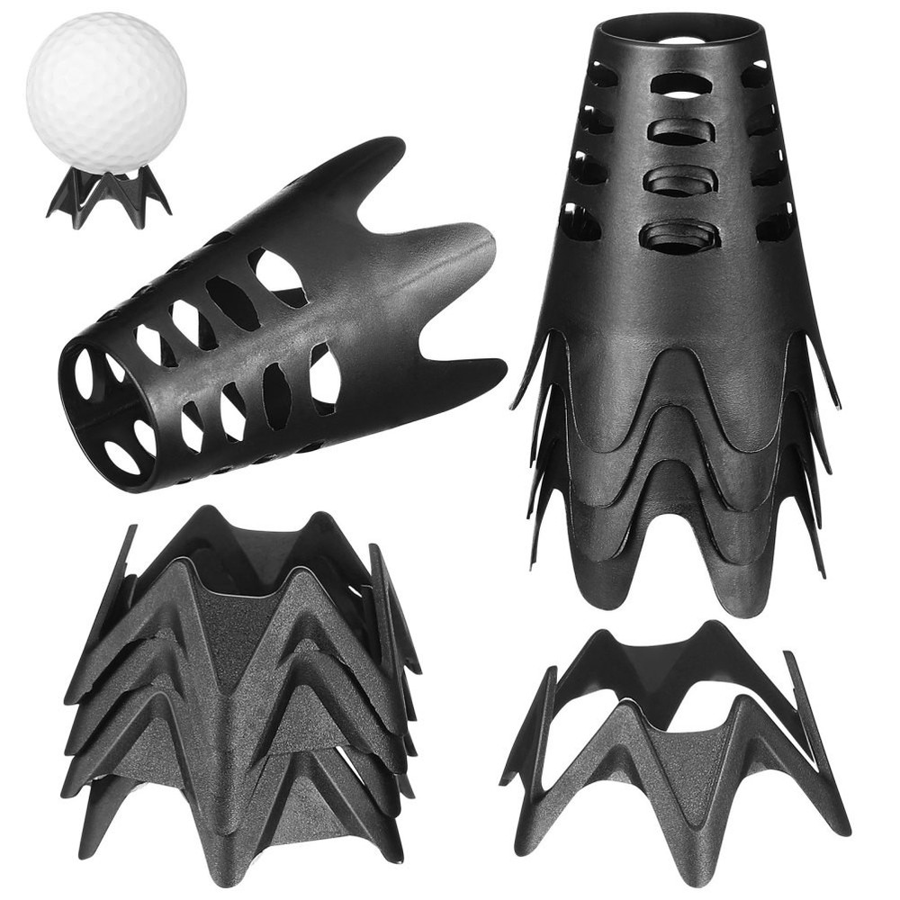 10 Pcs Golf Simulator Training Accessories for Golfing Tees Base Plastic