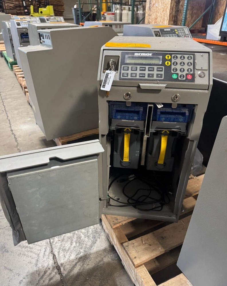 Armor Safe Technologies CacheSYSTEM 2400 RBH Cash Counting Validating Smart Safe