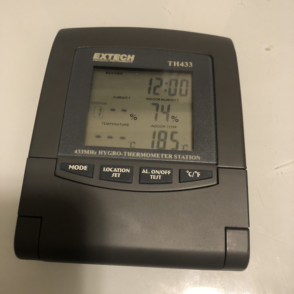 Extech TH433 Digital Wireless Hygro Thermometer -(No External Sensor)-