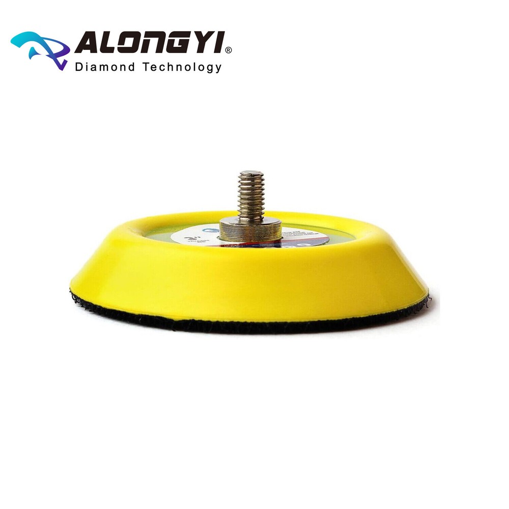 3" 2-Pcs Hook and Loop Backing Plate for Polisher Sanding Polishing (M6 Thread)