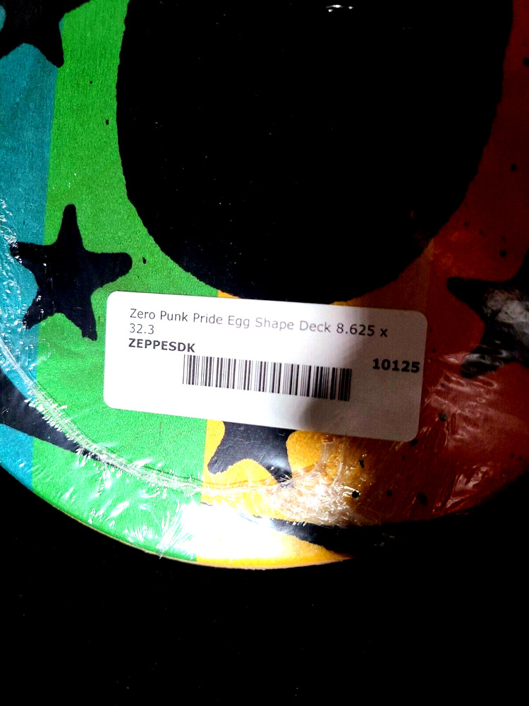Chris Wimer Signed Punk Pride Zero Autograph Skateboard Egg Shaped 8.625" Deck