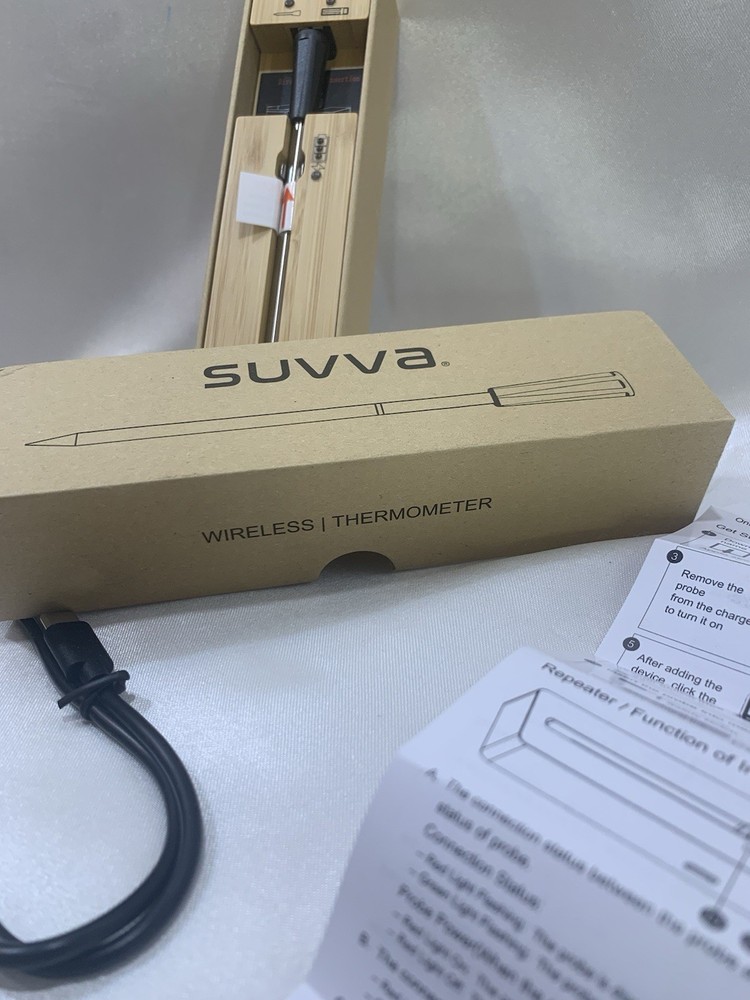 Suvva Smart Wireless Thermometer BBQ Oven New/Opened Box