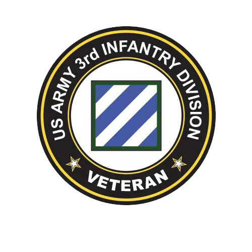 3rd Infantry Division Veteran Sticker Decal