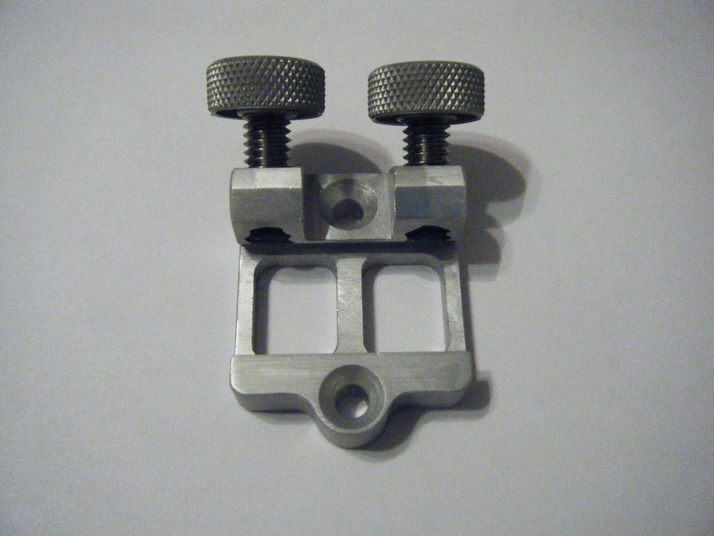 Davis Double Knob Mount-Reduced weight-Silver