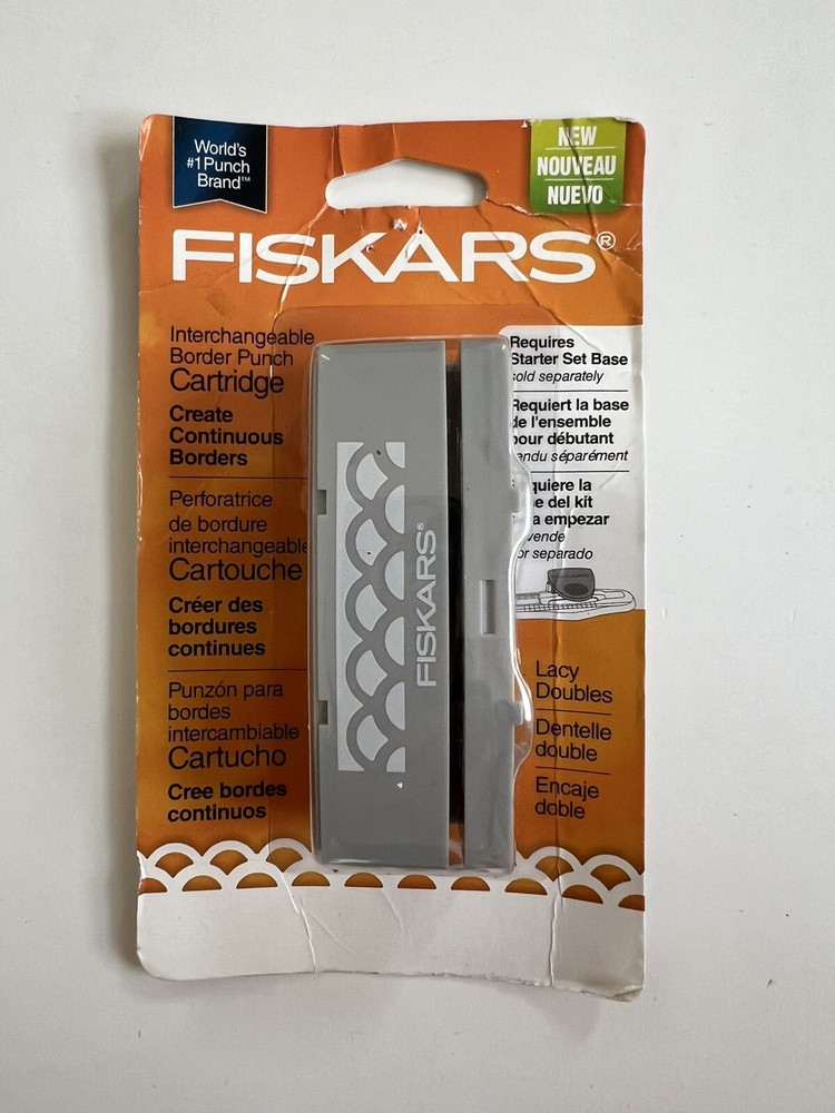 Fiskars PICTURE PERFECT Interchangeable BORDER PUNCH Cartridge NEW