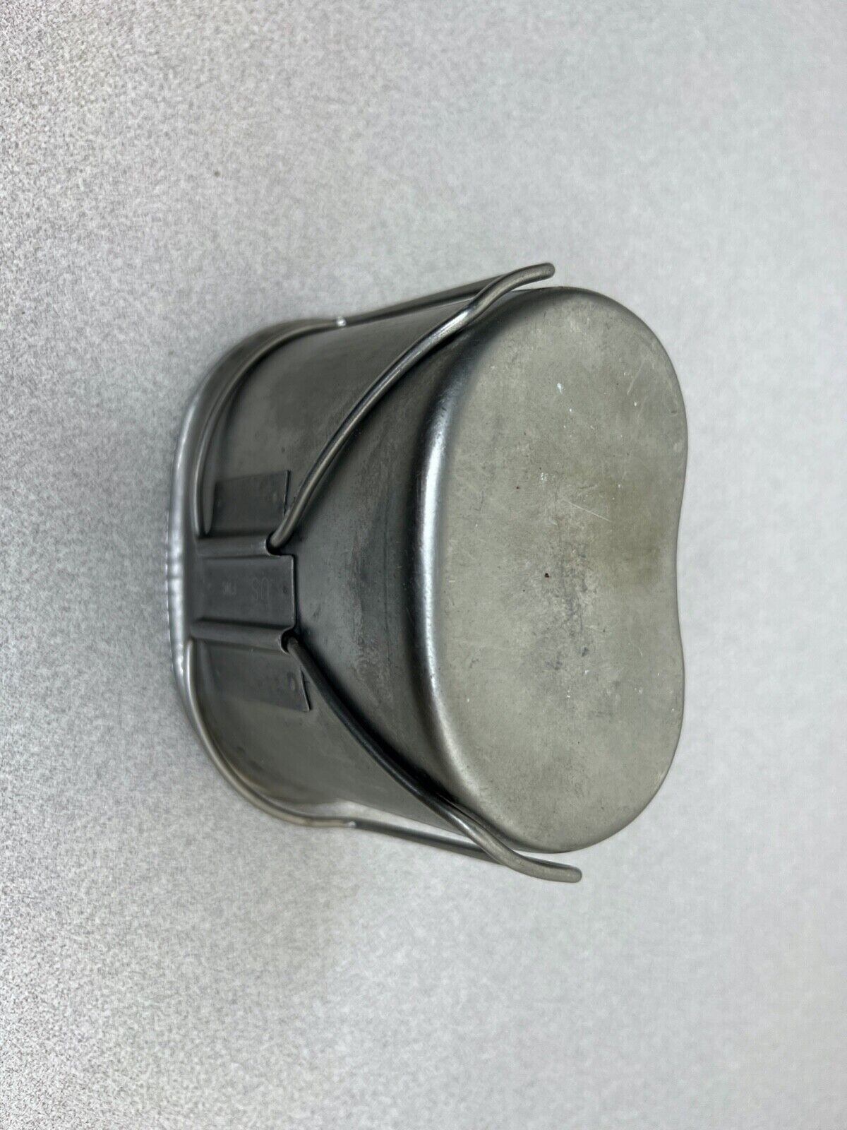 Original US Military Issue Stainless Steel Canteen Cup Made in USA Authentic VGC