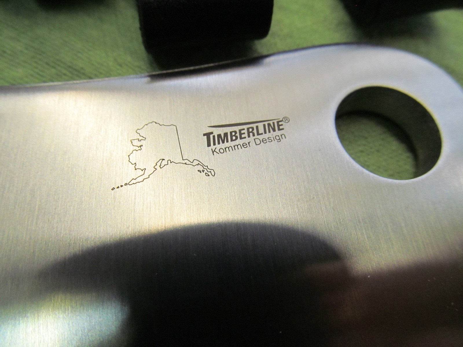 Timberline Russ Kommer Bush Pilot Survival Hatchet Black Handle -pn 6013 -Unused