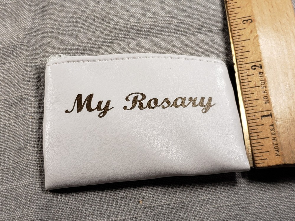 Beautiful Rosary Case Pope Saint John Paul II Prayer Religious Christian B98