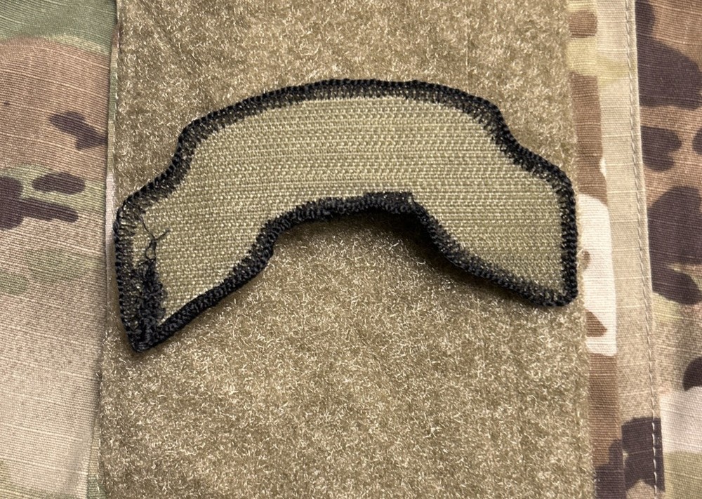 US Army 1st Ranger Batallion Scroll OCP w/ Hook 75th Regiment Patch ACU