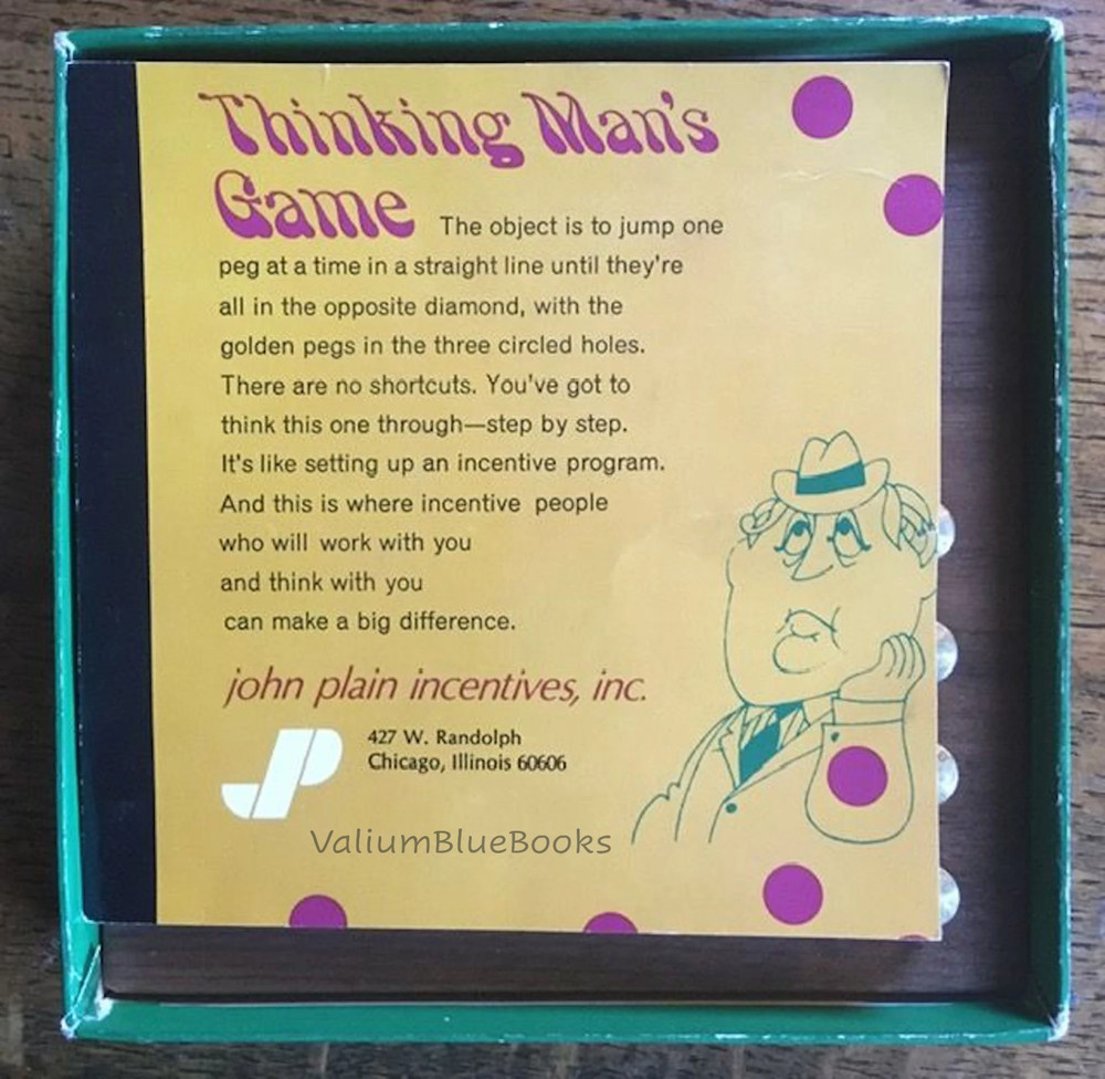 John Plain Incentives - Thinking Man's Game