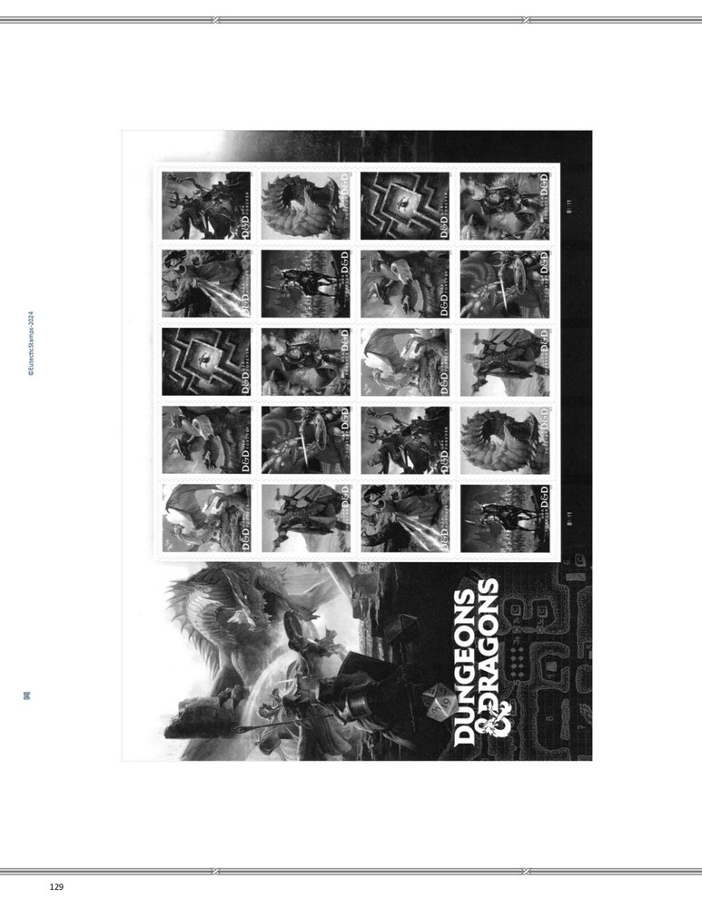 2024 U.S. Commemorative Singles COMPLETE Supplement (White Ace Alternative)