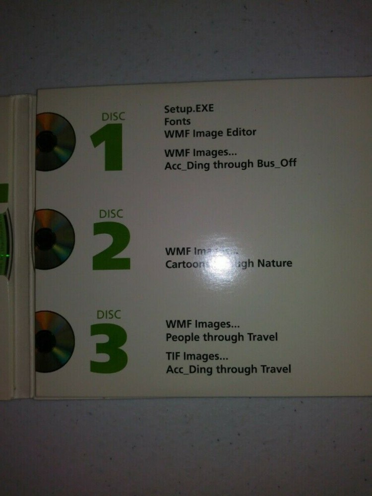 Click Art 40,000 Starter Image Pak w/Users Guide, Visual Catalog, 3 CDs