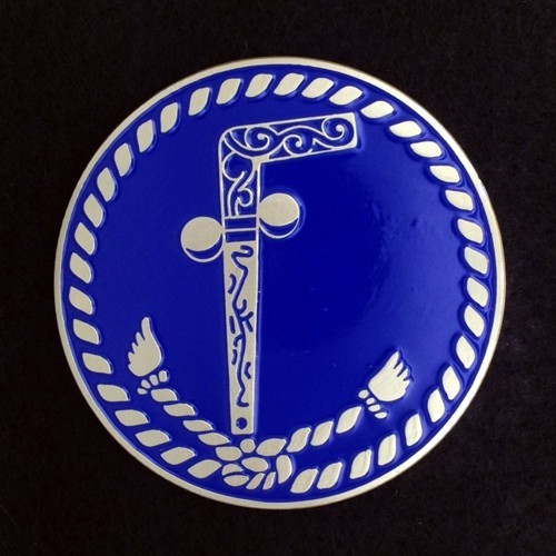 Two Ball Cane Auto Car Emblem (TCA-1)