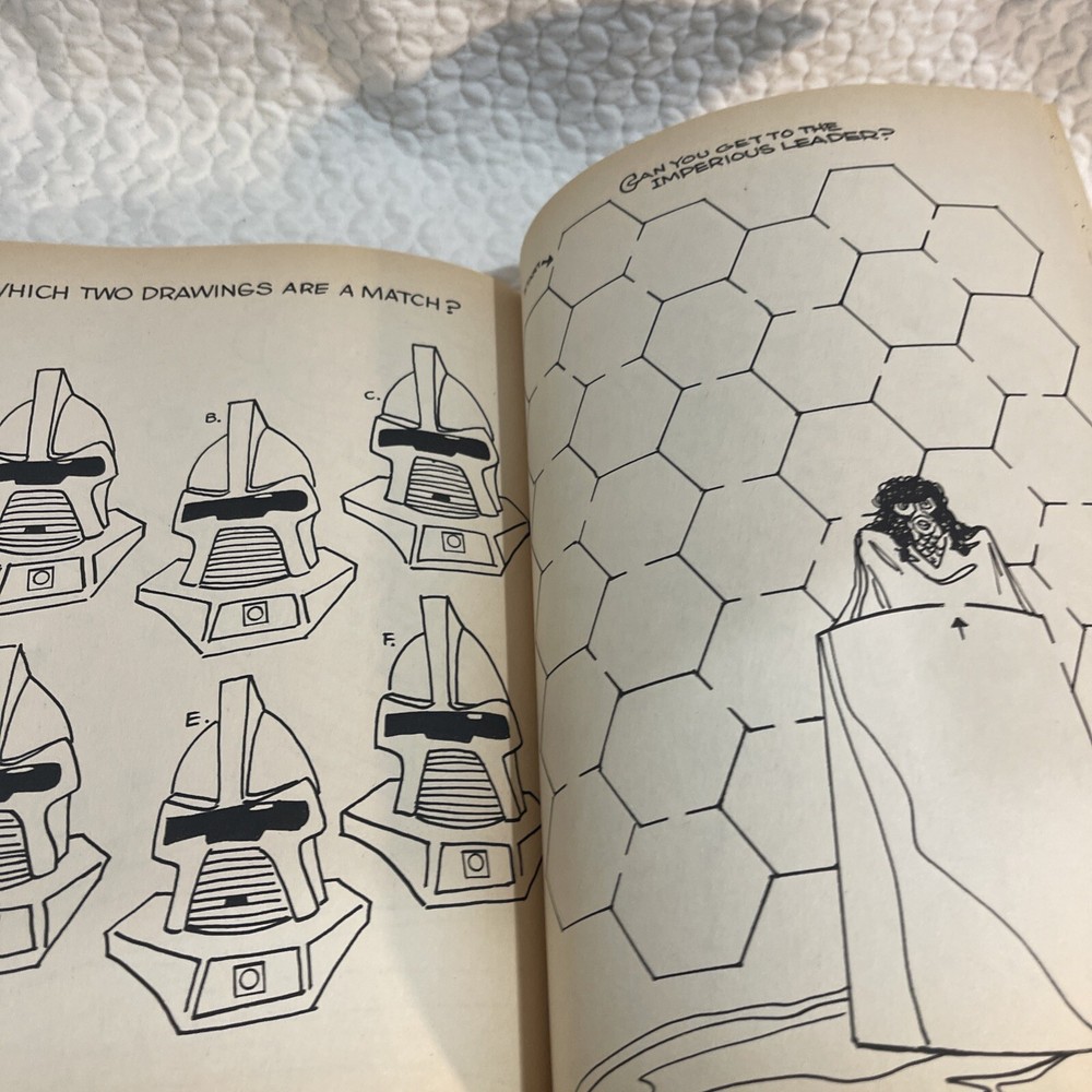 Battlestar Galactica 1978 Activity Book