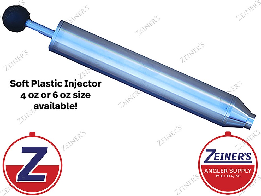 91345 Injector for soft plastic injection molds - Medium - 4 oz capacity - New