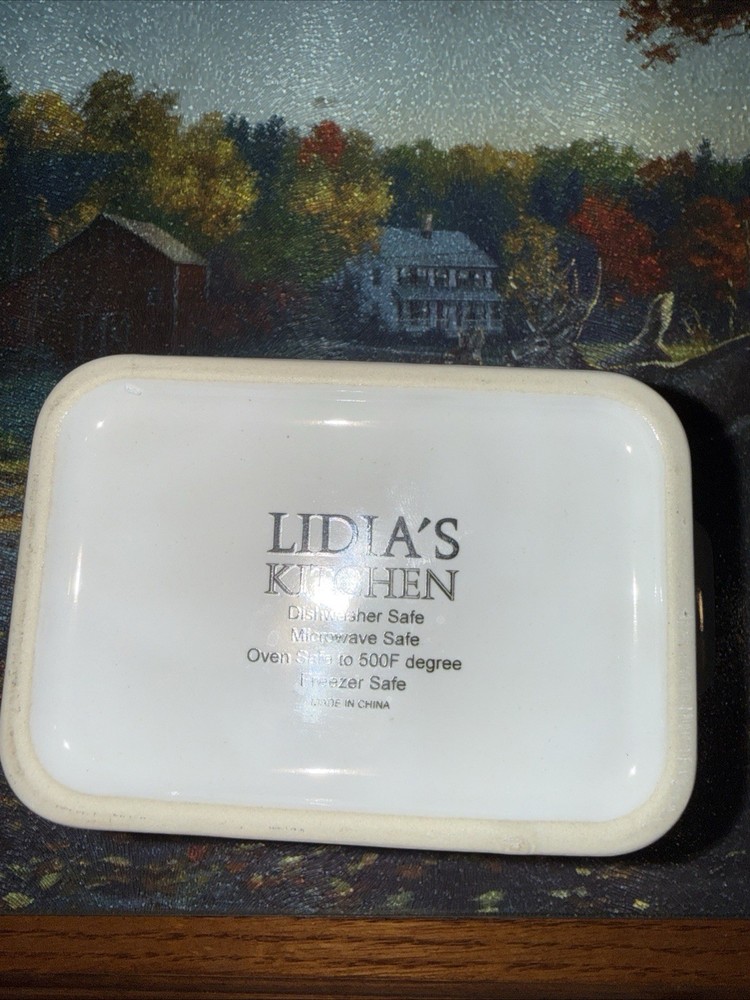 Lidia's Kitchen 2-pack Ceramic Loaf Pans