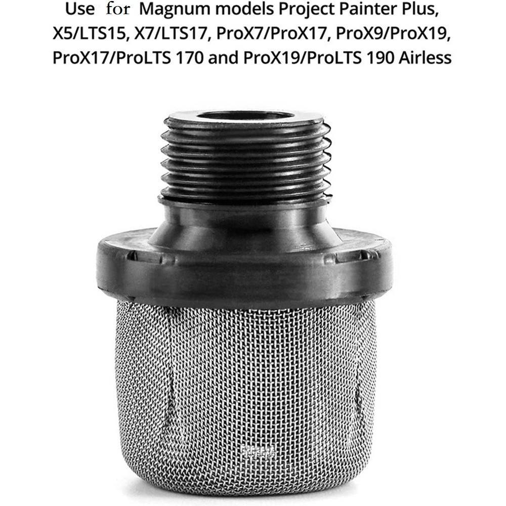 Effective Plastic+Metal Inlet Suction Strainer for Airless Paint Sprayers