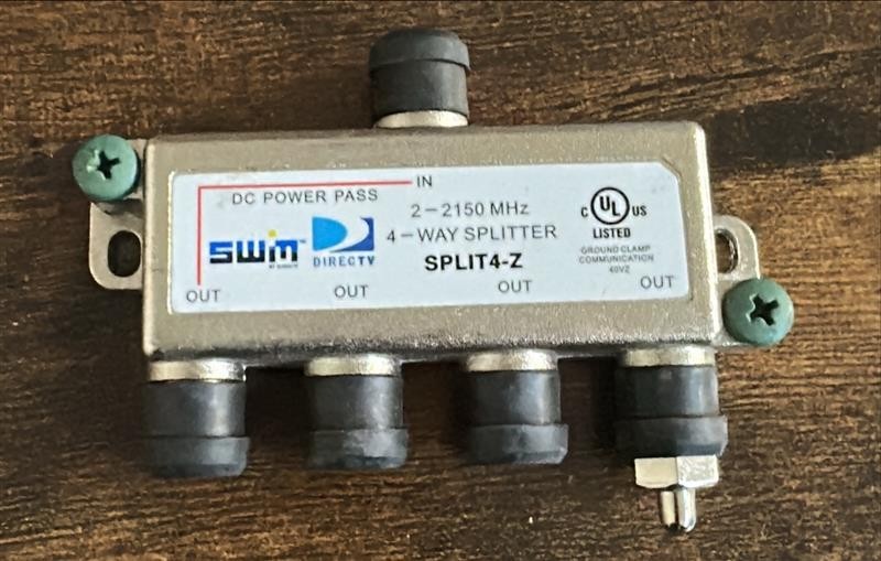 Zinwell SWM SPLIT4-Z 2-2150 MHz