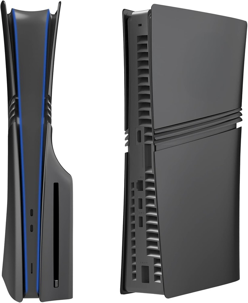 Pro Disc Edition Cover Plates for New PS5 Pro Console, Shell Panels Compatible..