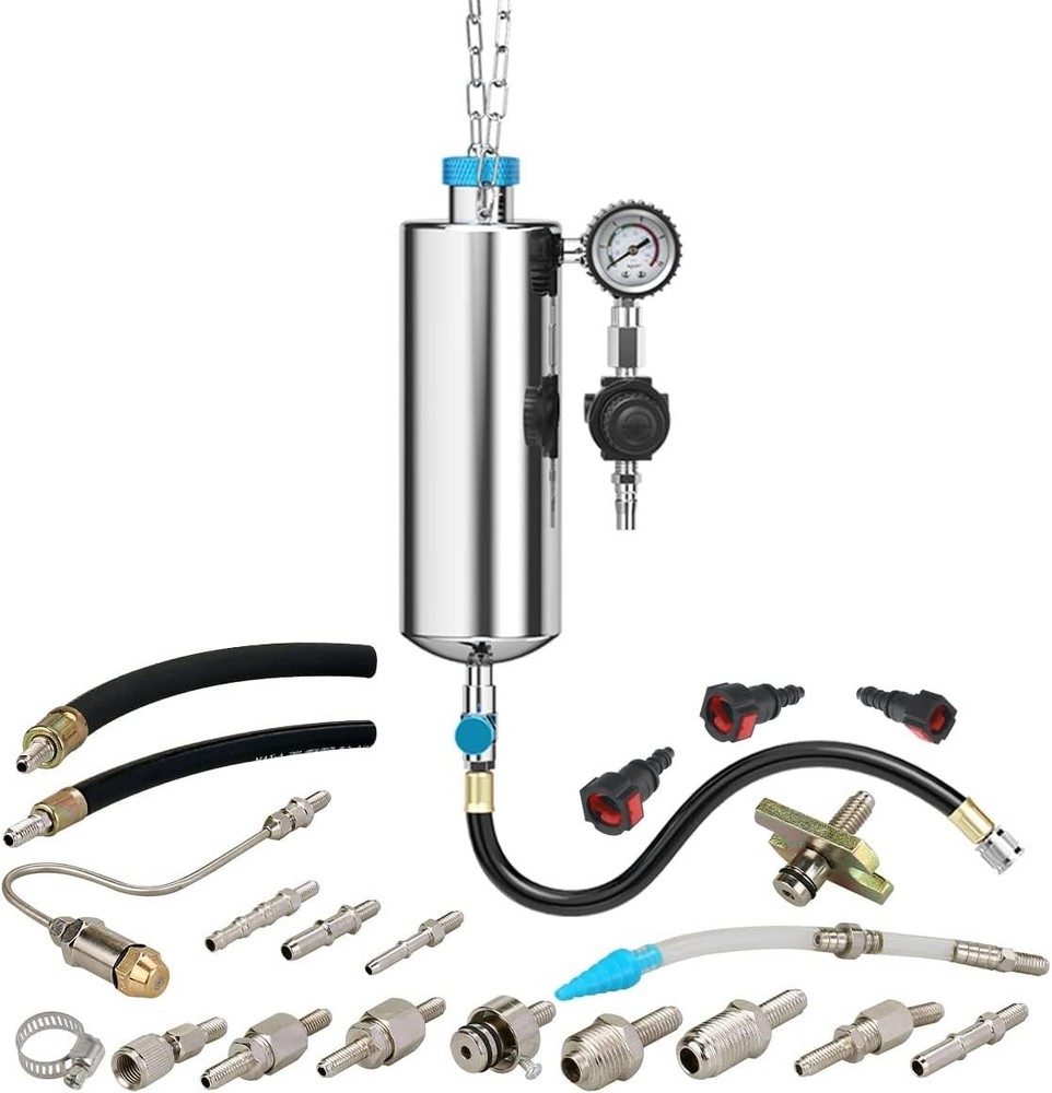 High-Performance Fuel Injector Cleaner Kit - 150PSI, Efficient Carbon Removal
