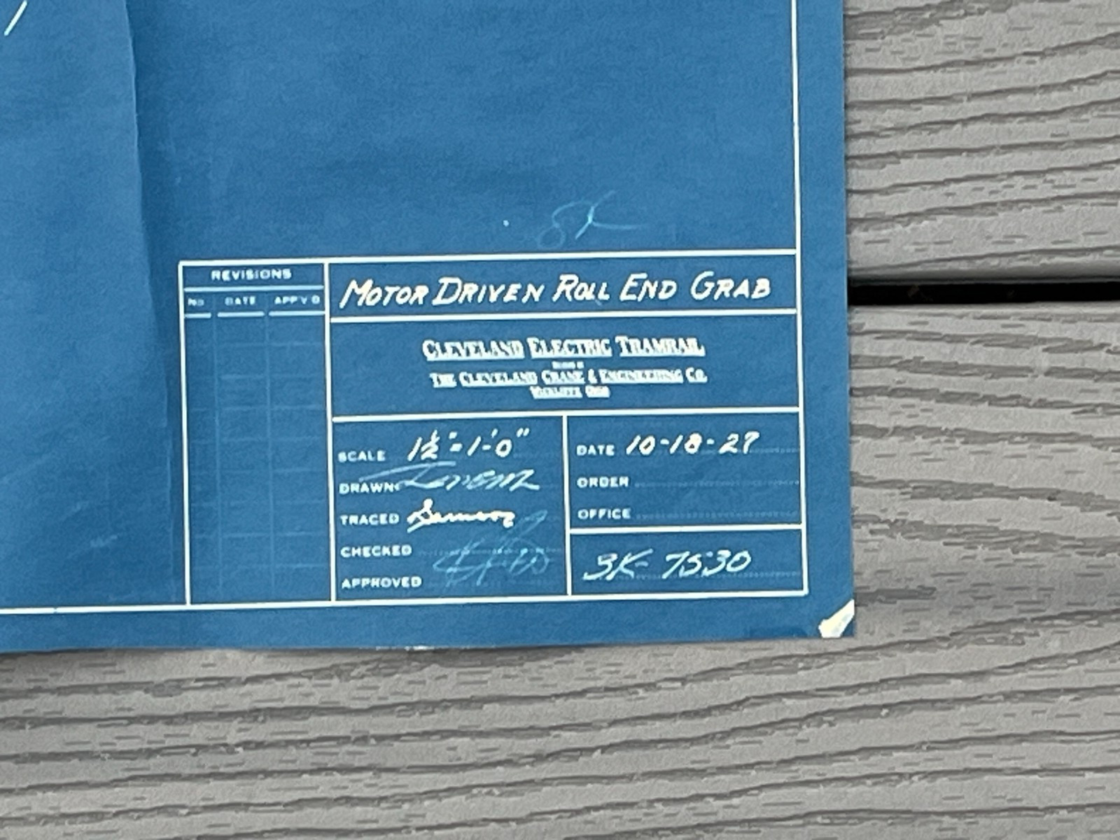 Lot 7 Vtg Industrial Blueprints Champion Paper Dorr Blue Print Cleveland Adka