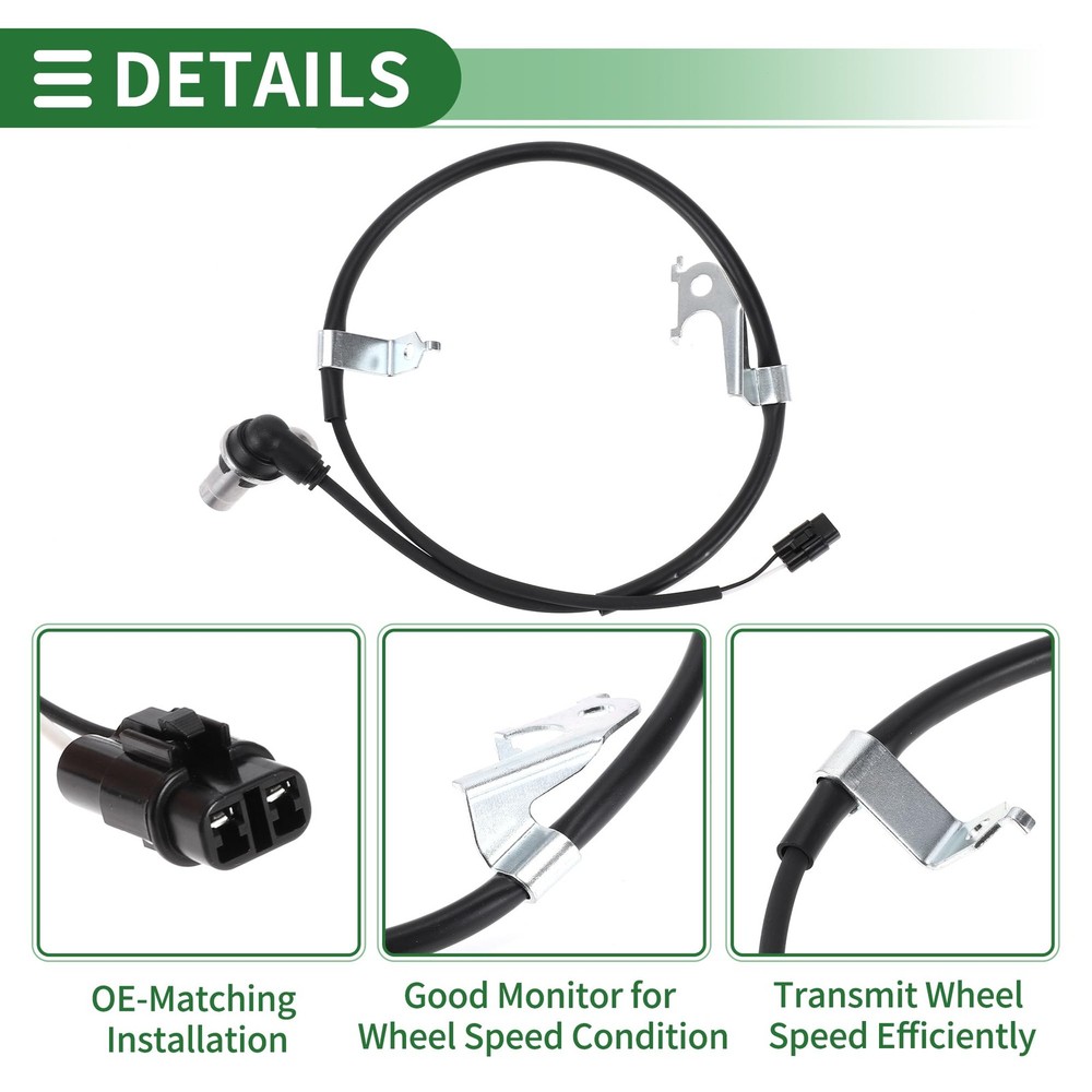 ABS Wheel Speed Sensor ABS Sensor Anti-lock Braking System Sensor for Suzuki ...