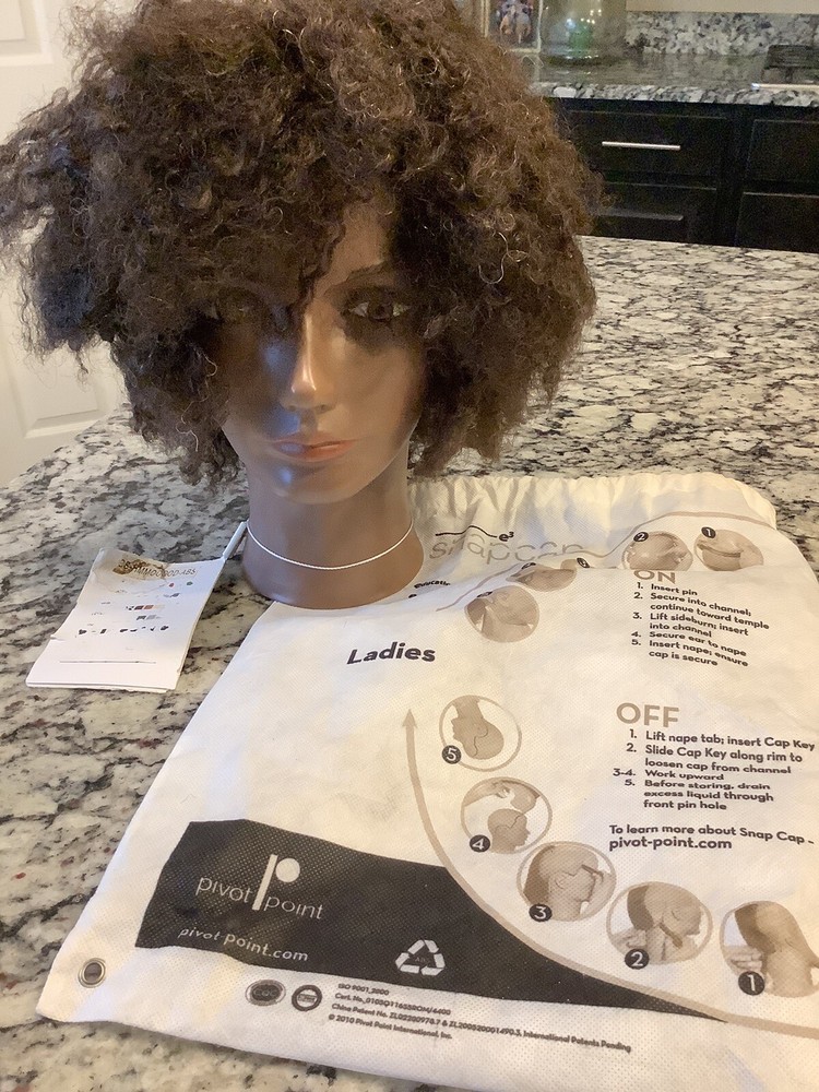 Pivot Point Snap Cap New Other Read Description Mannequin Head