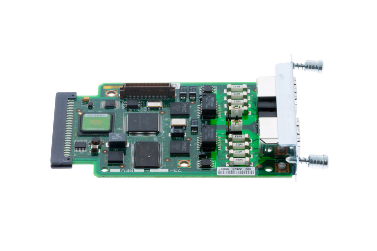CISCO VWIC2-2MFT-T1/E1 2-Port T1/E1 Multiflex Trunk Voice WAN Interface Card