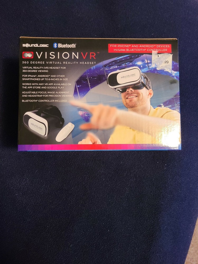 [UNOPENED] Soundlogic Bluetooth Vision VR 360 Degree Virtual Reality Headset