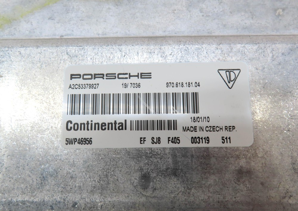 2010 PORSCHE PANAMERA (970 G1) KEYLESS ENTRY CONTROL MODULE COMPUTER