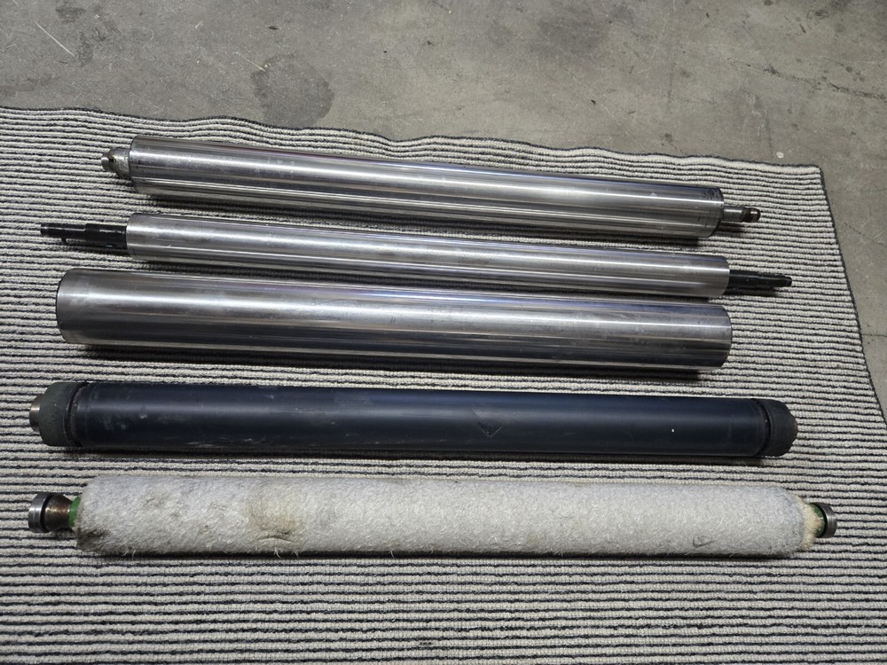 Heidelberg GTO 52 Water System Rollers And Hardware, Standard Damp System
