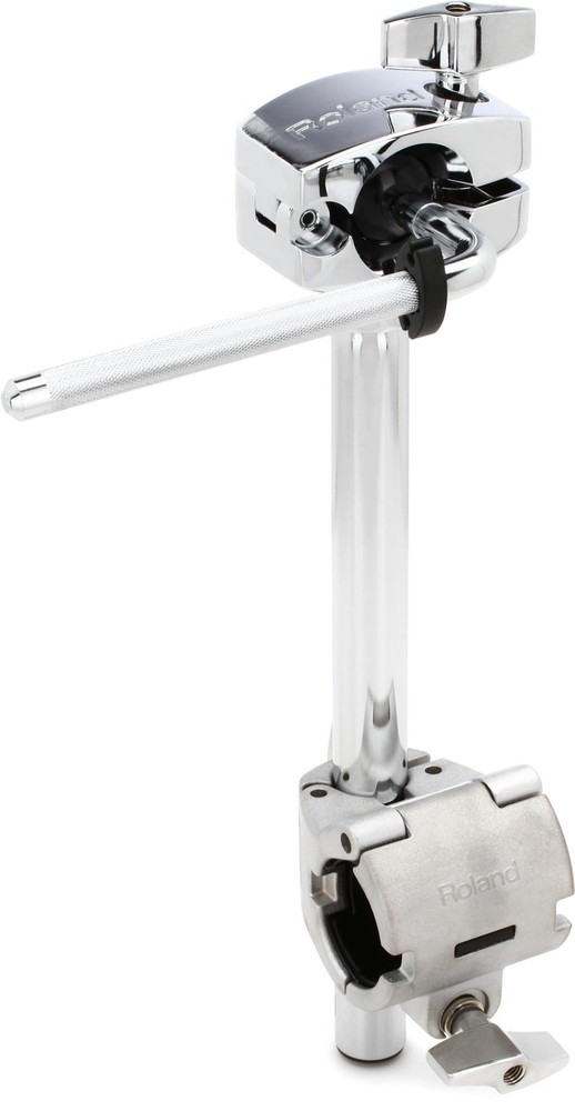 Roland MDH-STG2 Drum Pad Mount for V-Drum - Chrome (2-pack) Bundle