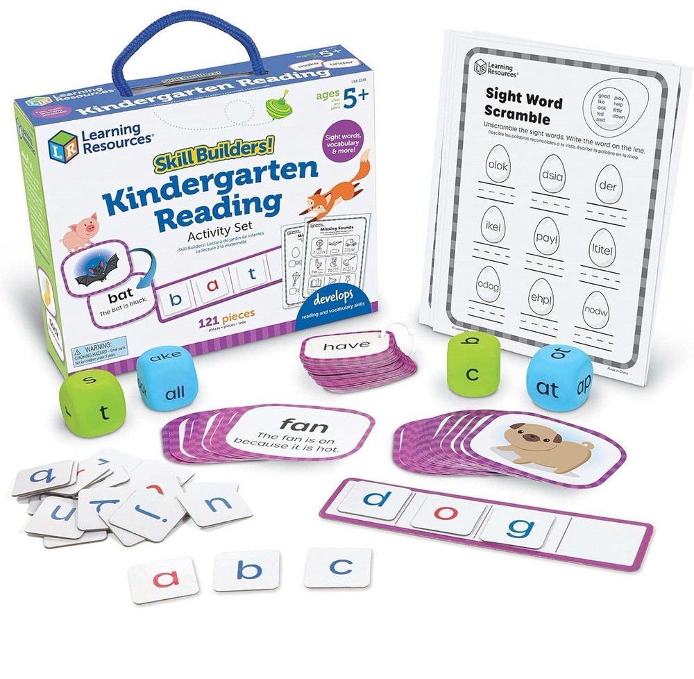 Learning resources kindergarten reading Activity Set Ages 5+