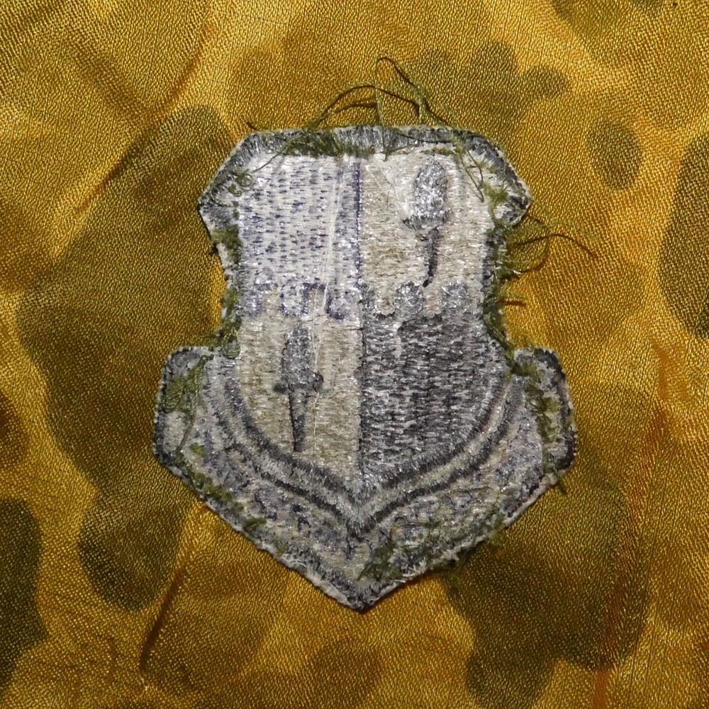 Original USAF 52nd Tactical Fighter Wing Fully-Embroidered Subdued Patch