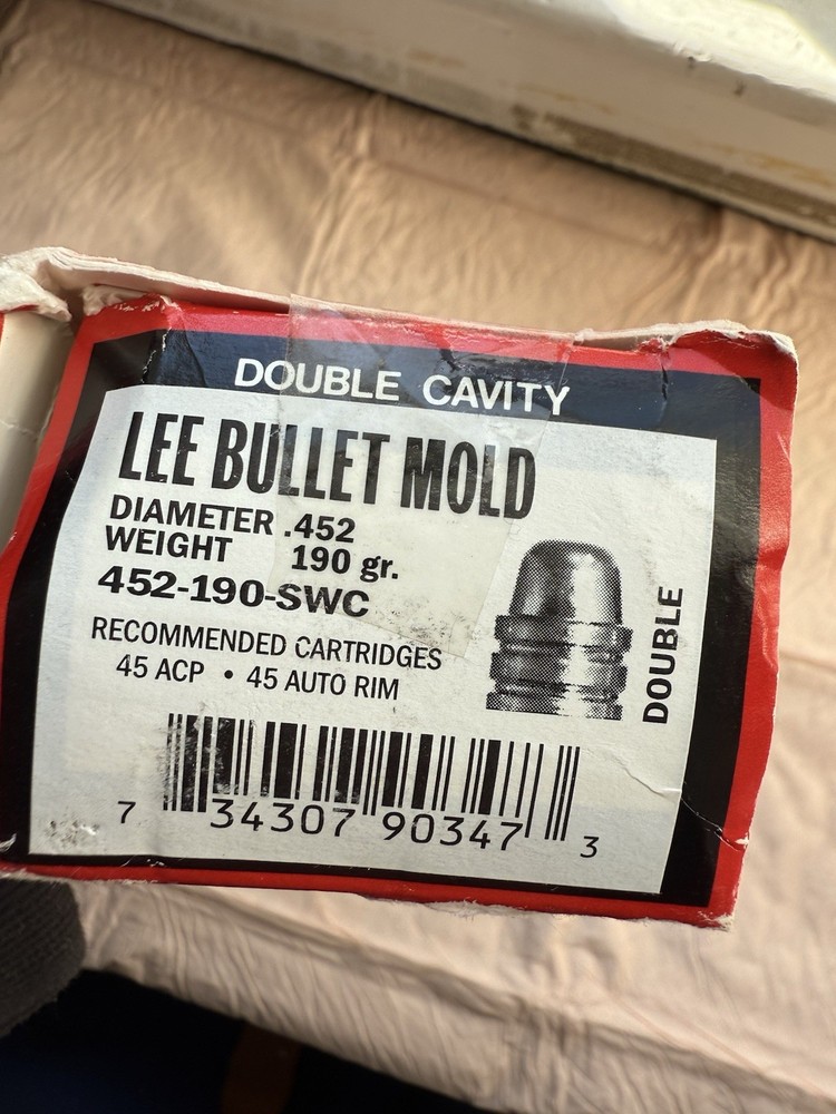 Lee Double Cavity Bullet Mold 45 ACP