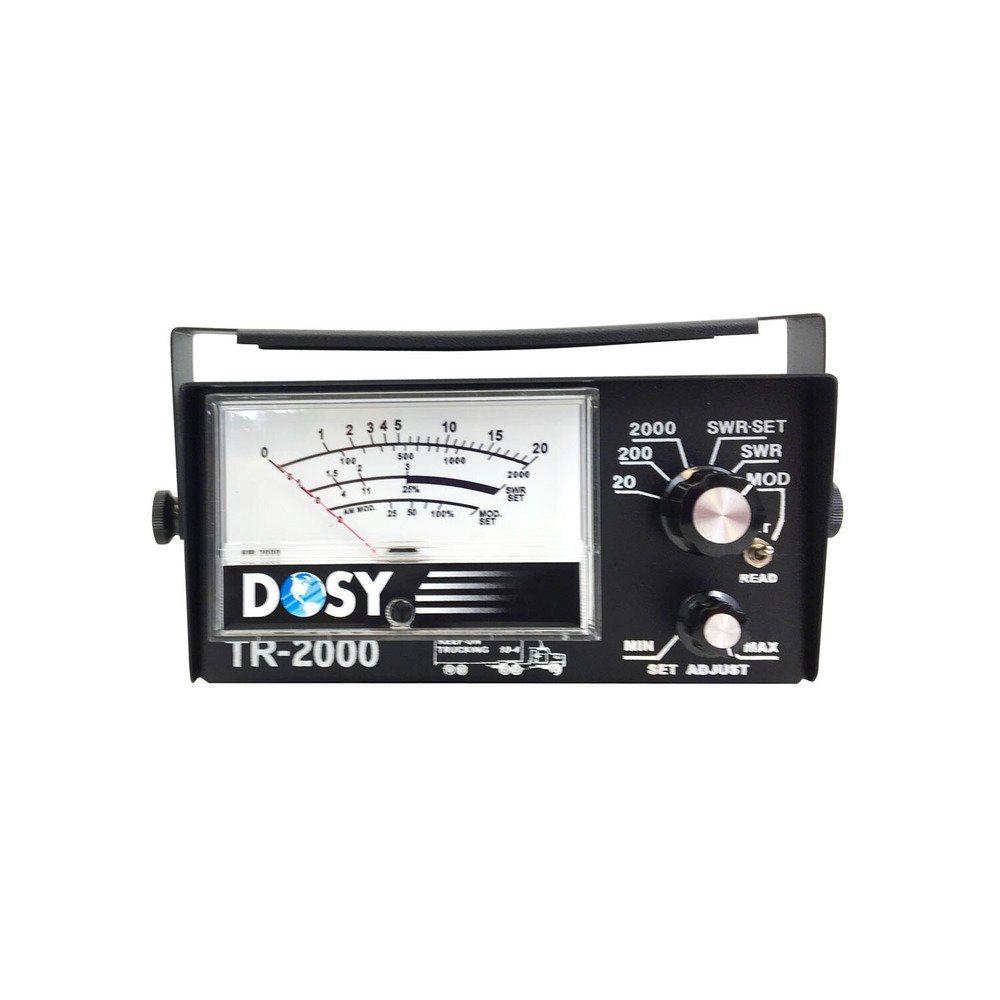 DOSY TR2000 INLINE 2000 WATT MOBILE SWR BRIDGE & MODULATION METER TEST SET NEW