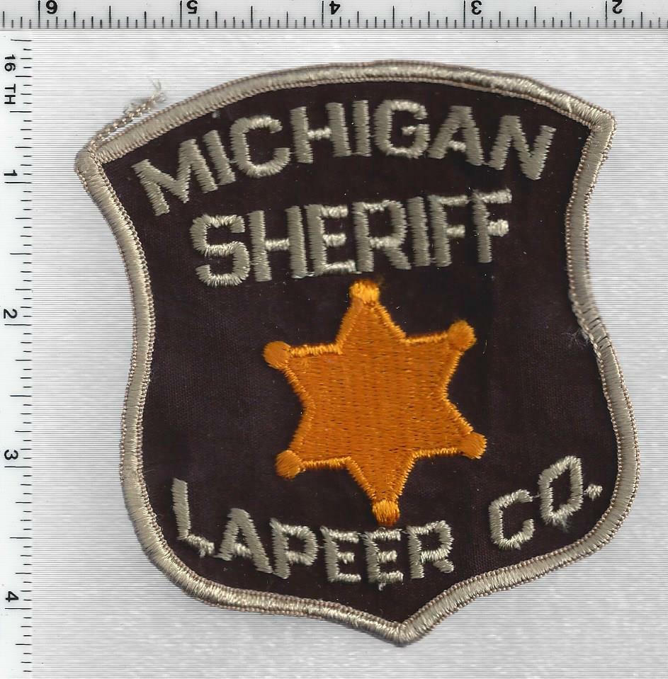 Lapeer County Sheriff's Dept. (Michigan) 1st Issue Shoulder Patch