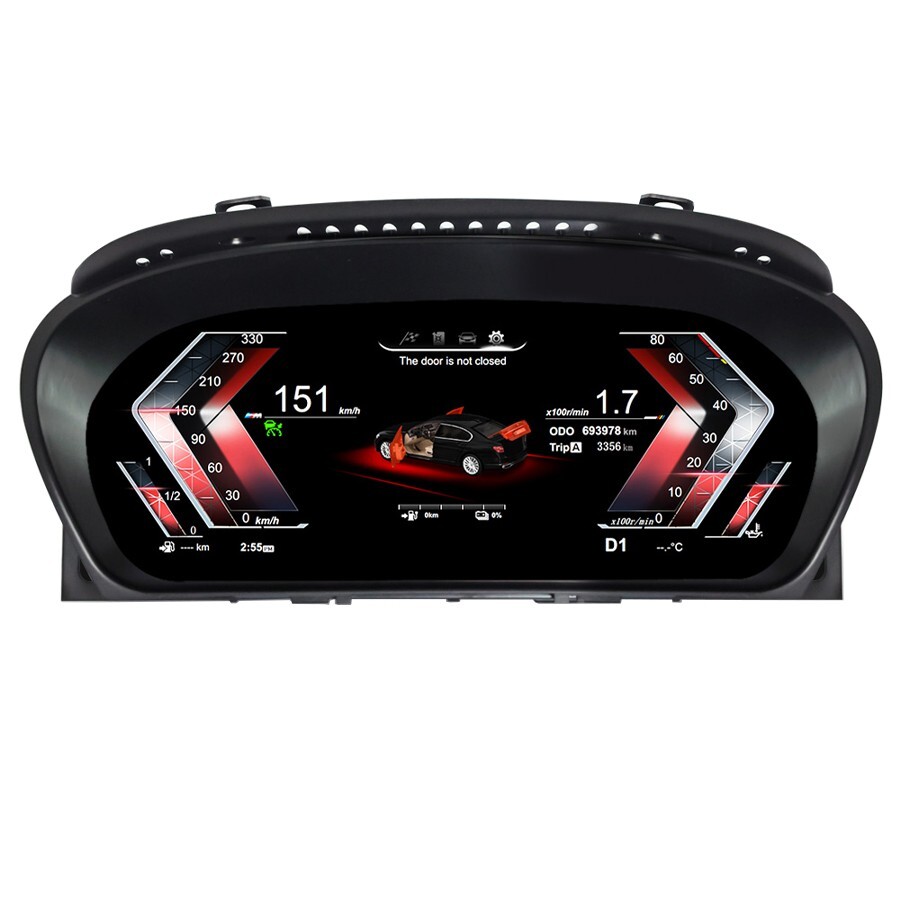 12.3''DigitaI Instrument Cluster For BMW 5 Series E60 E61 E63 E64 M5 Speedometer