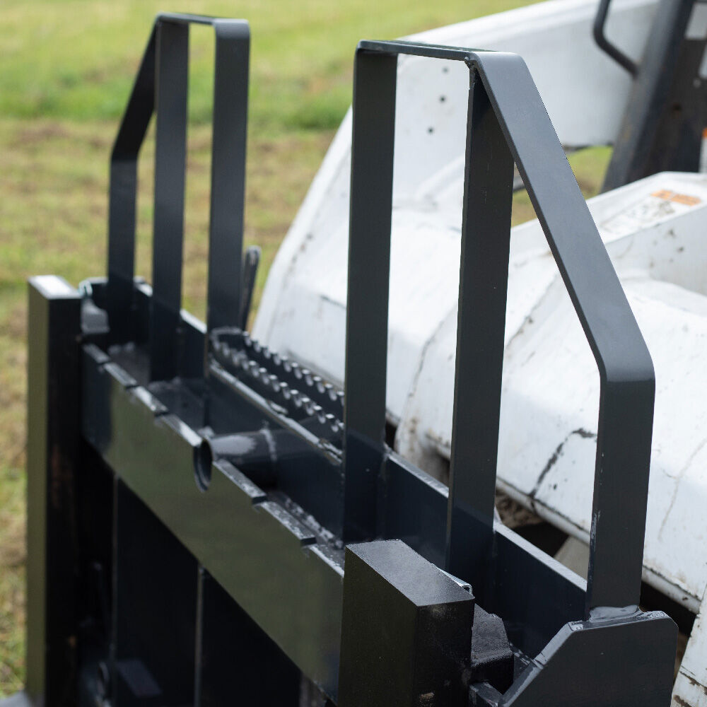 Titan Attachments Class 3 Step-Through Pallet Fork Frame Attachment, 48” Blades