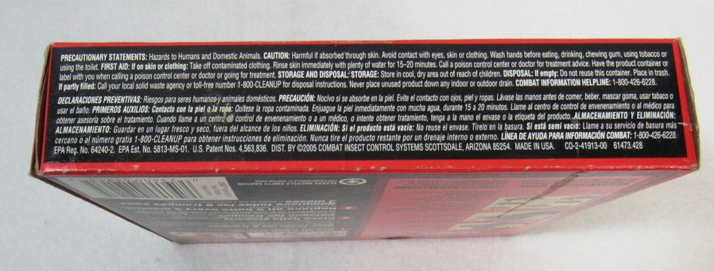 Combat Roach Source Kill Bait Station, 8 Count