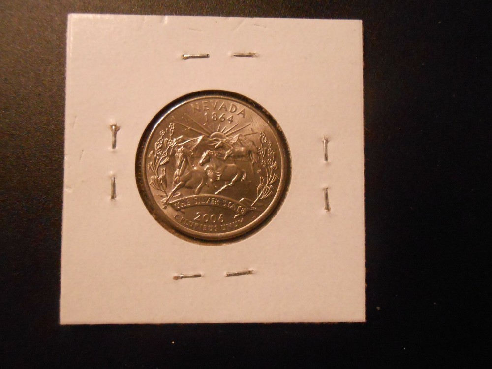 2006 D: Nevada State Quarter circulated # 9260