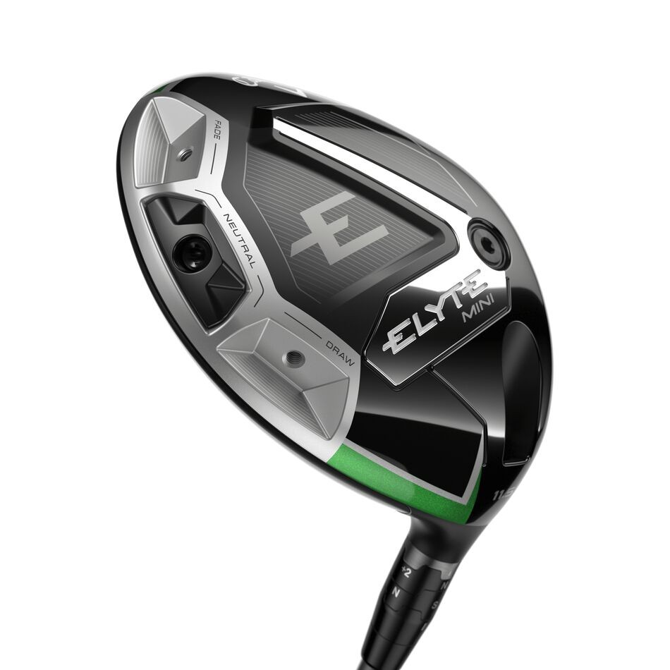 LEFT HANDED CALLAWAY GOLF ELYTE MINI DRIVER 13.5° GRAPHITE 6.0 STANDARD