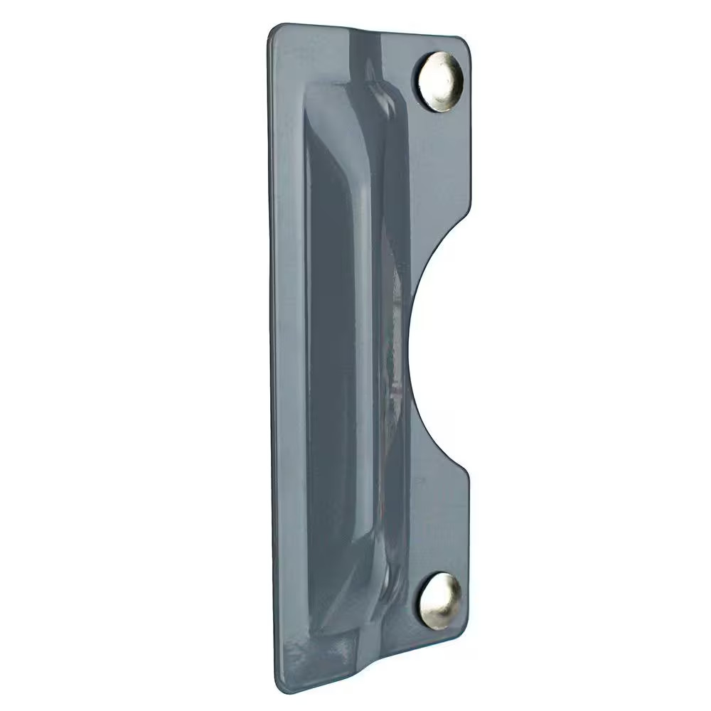 3 In. X 7 In. Gray Latch Shield