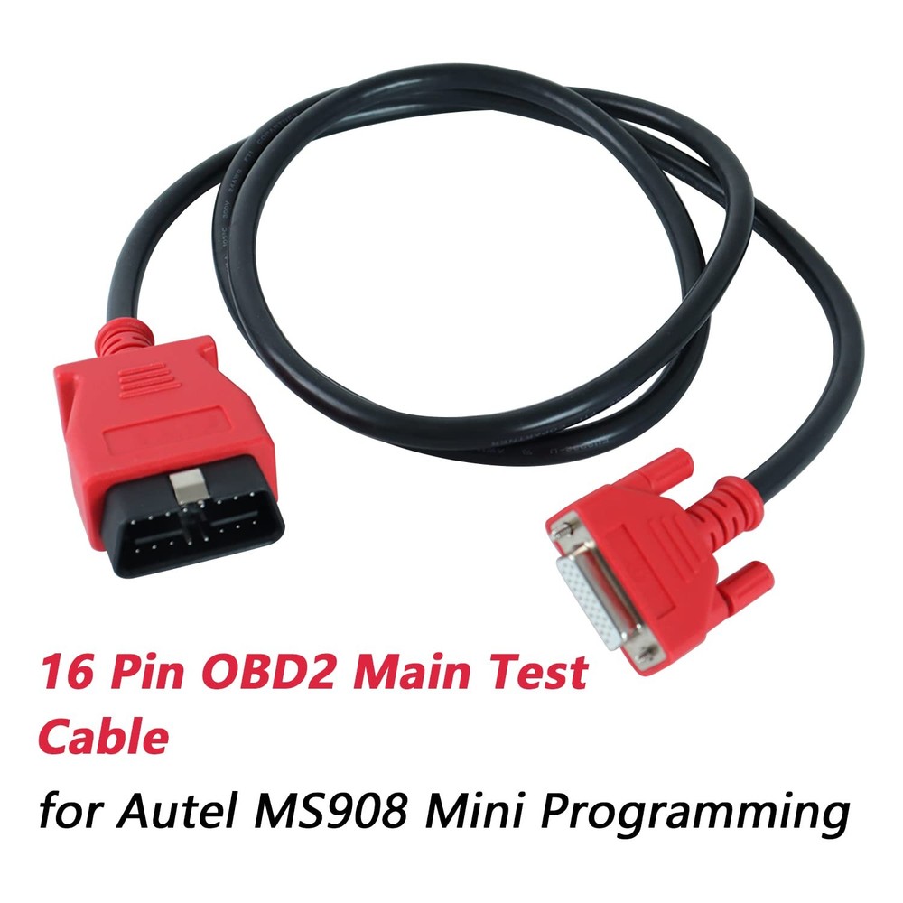 Main Test Cable for Programming Autel MaxiSys MS908P Cable Connector - 16 Pin...