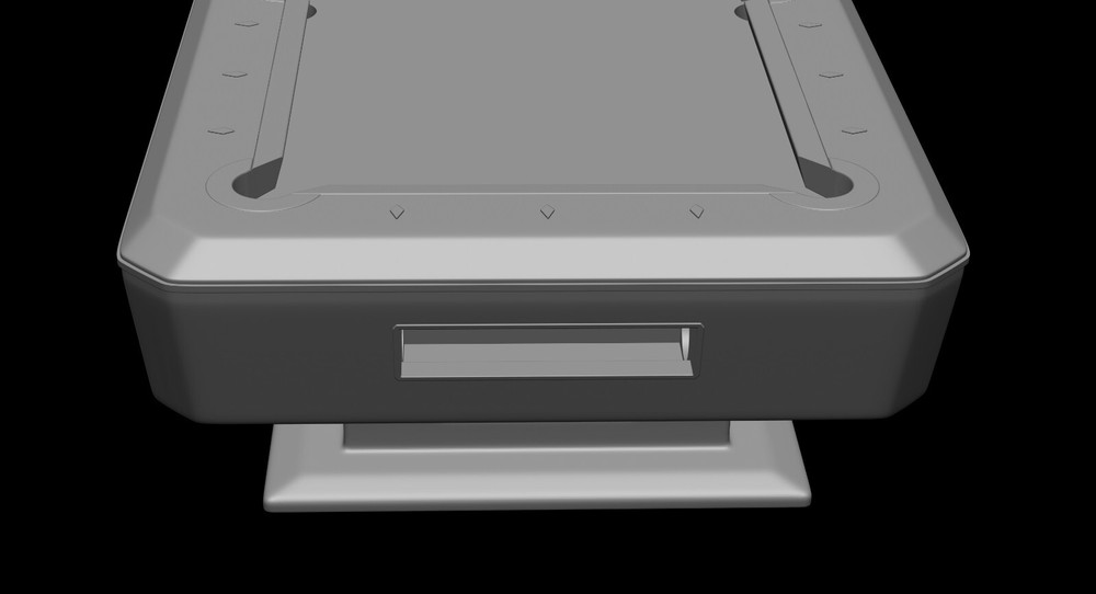 Pool table, complete with accessories, 1:5 scale, File STL OBJ for 3D Printer