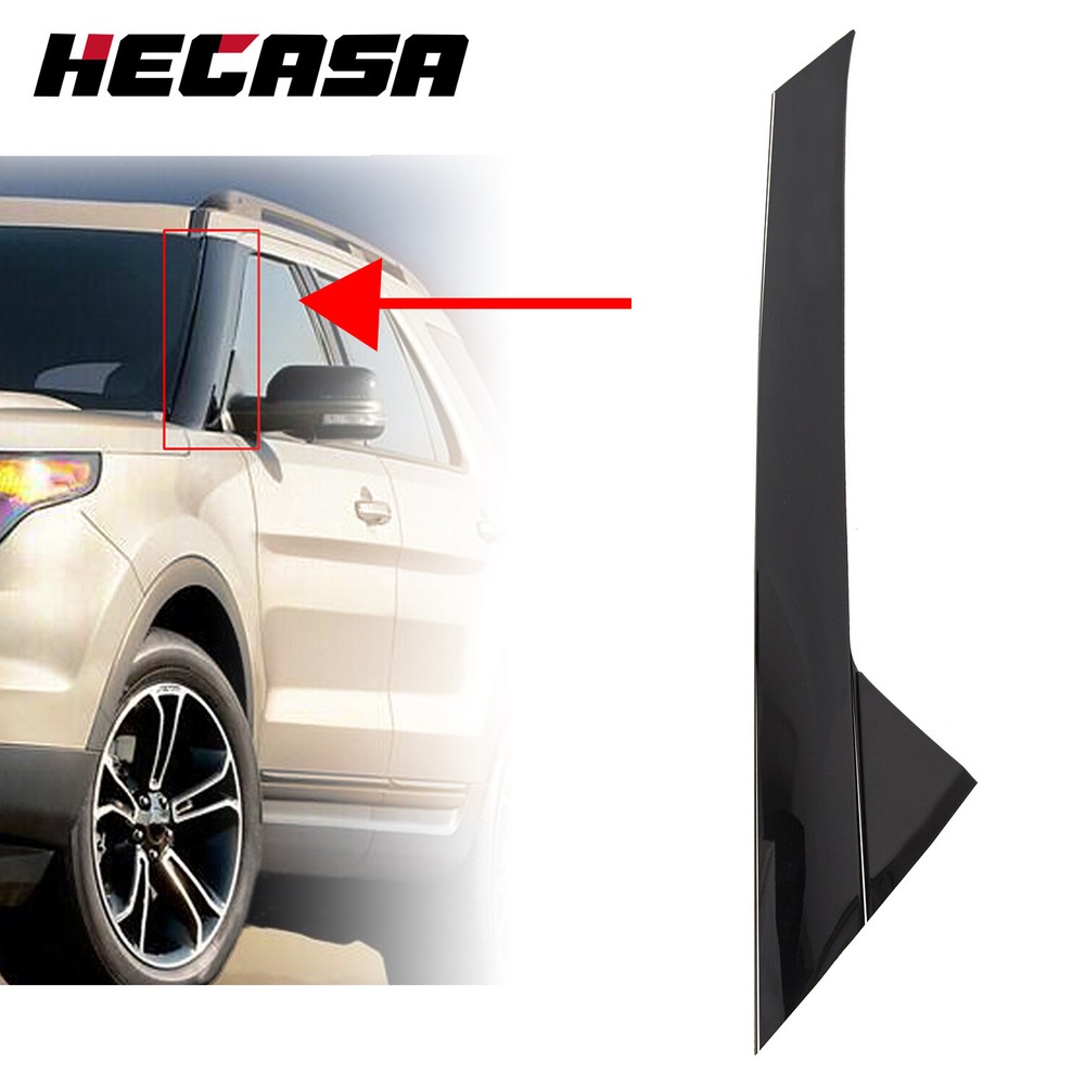 For 2011-19 Ford Explorer Windshield-Outer Trim Molding Pillar Driver Left Side