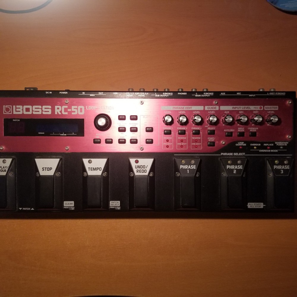 boss rc-50 loop station