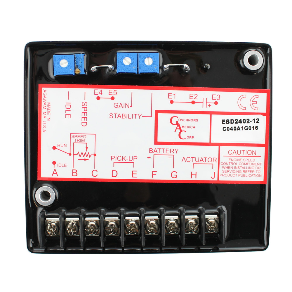 ADD103L-12 - Delphi Pump Mounted Actuator, John Deere Engine (Authentic) GAC